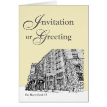 Thayer Hotel cream ivory Cards