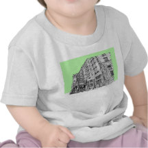 Thayer Hotel lime green T-shirt