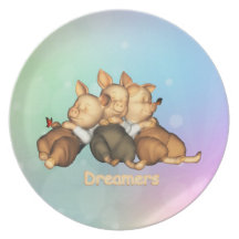 The3LittlePigs Dreamers Plate