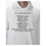 THE 10 MOST UNWANTED 1)PRESIDENT OBAMA2)NANCY P... CUSTOM LETTERHEAD