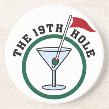 The 19th Hole coasters
