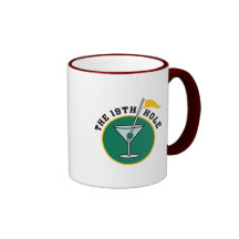 The 19th Hole Funny Golf Dadism gift Coffee Mug