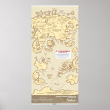 The 2010 Social Networking Map Print