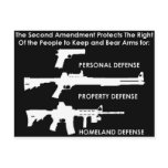 The 2nd Amendment Protects... Postcards