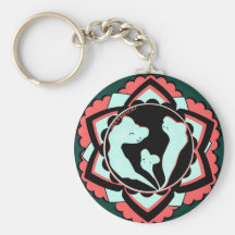 The 3 Bears Deco Keychain
