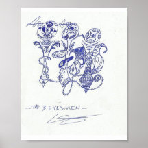 The 3 EYE'S MEN Poster