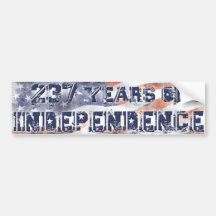The 4th of July 2013 Bumper Stickers