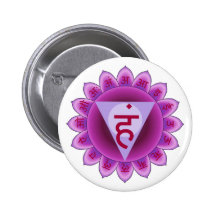 The 5th Primary Chakra Purple Vishuddha Pinback Buttons