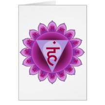 The 5th Primary Chakra Purple Vishuddha Cards