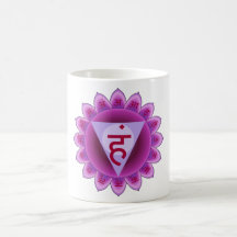 The 5th Primary Chakra Purple Vishuddha Coffee Mugs