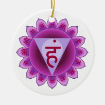 The 5th Primary Chakra Purple Vishuddha Ornaments