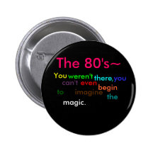 The 80's pin