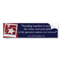 The 9-12 Project Bumper Sticker bumper stickers