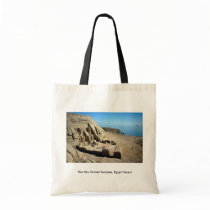 The Abu Simbel Temples, Egypt Desert Tote Bag