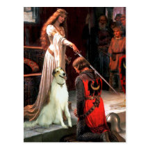 The Accolade -Borzoi Post Cards