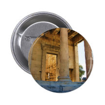 The Acropolis and the Parthenon - Athens Pinback Buttons