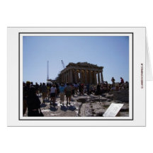 The Acropolis at Athens, Greece Card