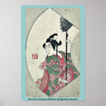 The actor Sanogawa Ichimatsu by Ippitsusai, Buncho Poster
