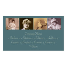 The Actresses #2 Business Card Templates