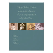 The Actresses #2 Invitations