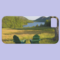 The Adirondack Chairs on the lawn of the Jordan casemate cases