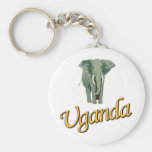 The African Elephant Key Chain