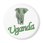 The African Elephant Fridge Magnets
