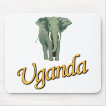The African Elephant Mousepad
