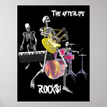 The afterlife ROCKS! Print