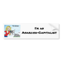 The Agitator Anarcho Bumper Sticker