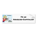 The Agitator Anarcho Bumper Sticker bumper stickers
