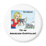 The Agitator Anarcho Magnet