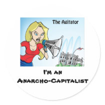 The Agitator Anarcho Sticker