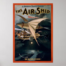 The Air Ship Posters