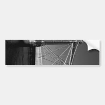 The Albert Bridge London Bumper Sticker