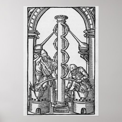 The Alchemist at Work Posters
