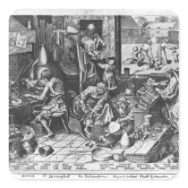 The Alchemist at work Sticker