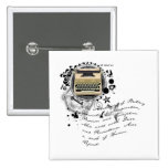 The Alchemy of Writing Pinback Button