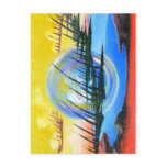 THE ALIEN ABSTRACT by Leomariano Cartoes Postais