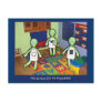 The aLiEns Go To Preschool! Post Card