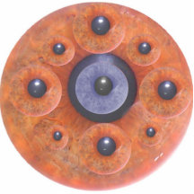 The all-seeing eye cut outs