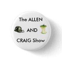 The Allen and Craig Show Pinback Buttons
