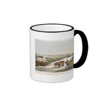 The Allies before Dantzic in Winter, engraved by M Coffee Mugs