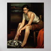 The Alluring Young Girl Print