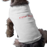 The Alpha Nerd Doggie Tshirt