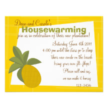 The Amazing Pineapple Personalized Invitation