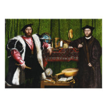 The Ambassadors by Hans Holbein the Younger Announcement