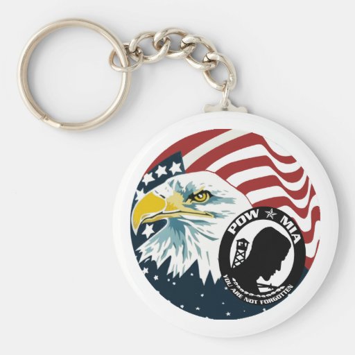 The American Eagle POW-MIA Key Chain