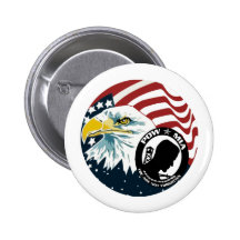 The American Eagle POW-MIA Pinback Button