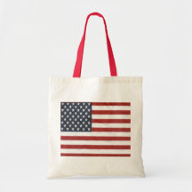 The American Flag Tote Bags